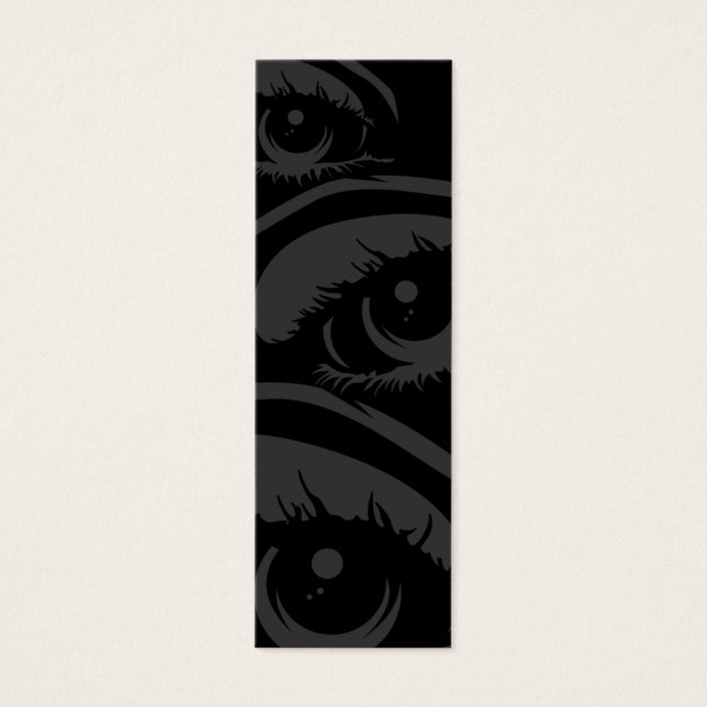 Haunting Eyes Bookmark (Front)