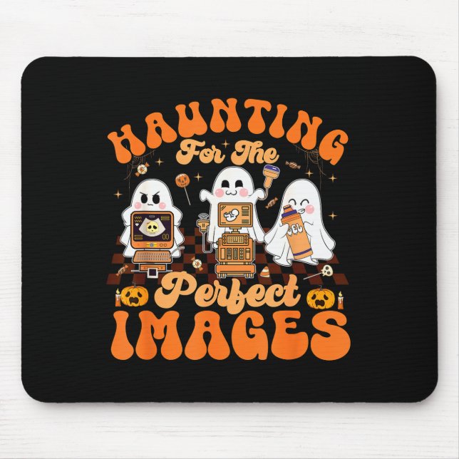 Haunting For The Perfect Images Medical Ultrasound Mouse Pad (Front)