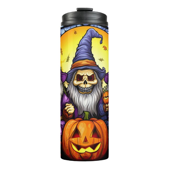 Haunting Gnomes Thermal Tumbler (Front)