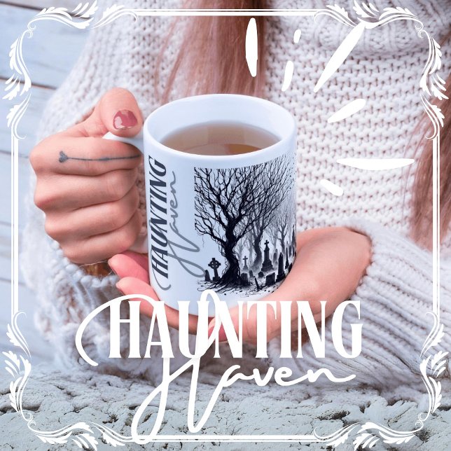 Haunting Haven Coffee Mug (Haunting Haven cover from The Beekeeper Store)