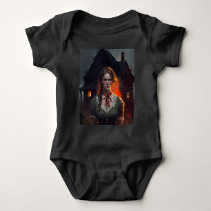 Haunting house baby bodysuit