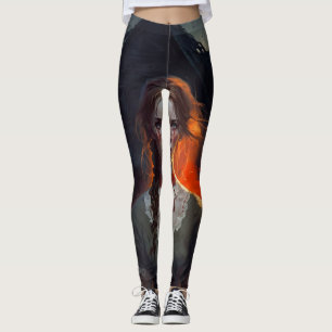 Haunting house leggings