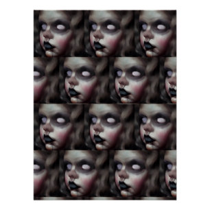 Haunting Matilda dark art poster original art