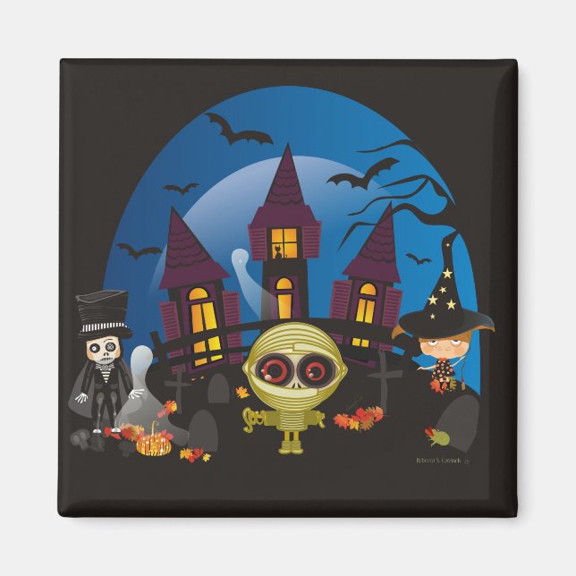 Haunting Night Magnet (Front)