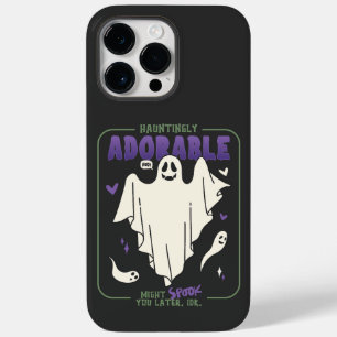 Hauntingly Adorable Funny Halloween Ghost Sayings Case-Mate iPhone 14 Pro Max Case