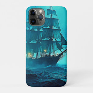 Hauntingly Beautiful Ocean Voyage Design iPhone 11 Pro Case