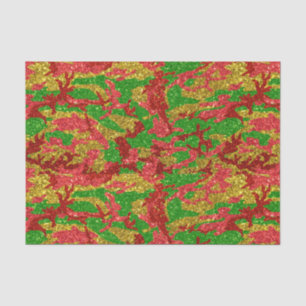 Haus Of Camo Gold Xmas Pattern Tissue Paper