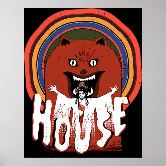 Hausu House 1977 Poster (Front)