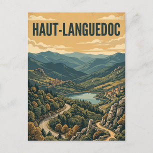Haut-Languedoc Regional Natural Park France Postcard