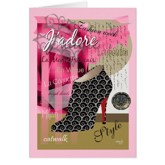 Haute Couture Card (Front)