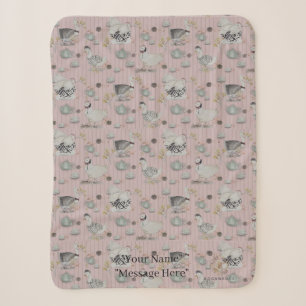 Haute Couture Chicken print Sherpa Blanket