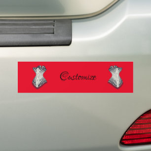 Haute Couture Corset Thunder_Cove Bumper Sticker