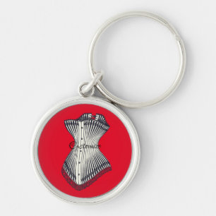 Haute Couture Corset Thunder_Cove Key Ring