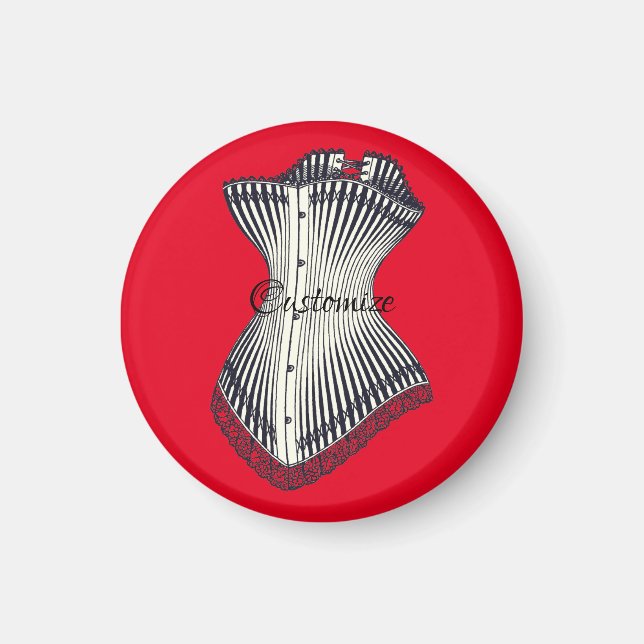 Haute Couture Corset Thunder_Cove Magnet (Front)