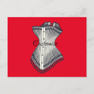 Haute Couture Corset Thunder_Cove Postcard