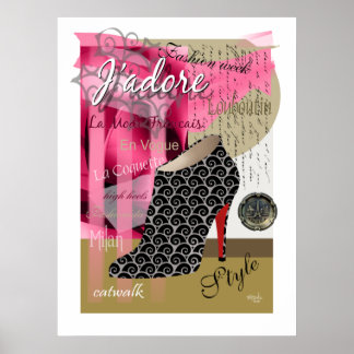 Haute Couture Poster Print