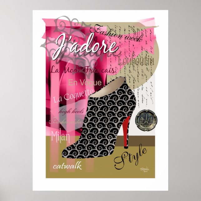 Haute Couture Poster Print (Front)