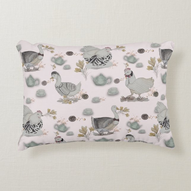 Haute Couture Print Kidsroom Decorative Cushion (Front)
