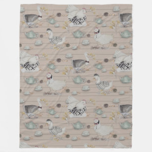 Haute Couture Print Kidsroom Fleece Blanket