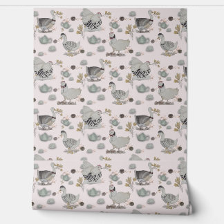 Haute Couture Print Kidsroom Wallpaper