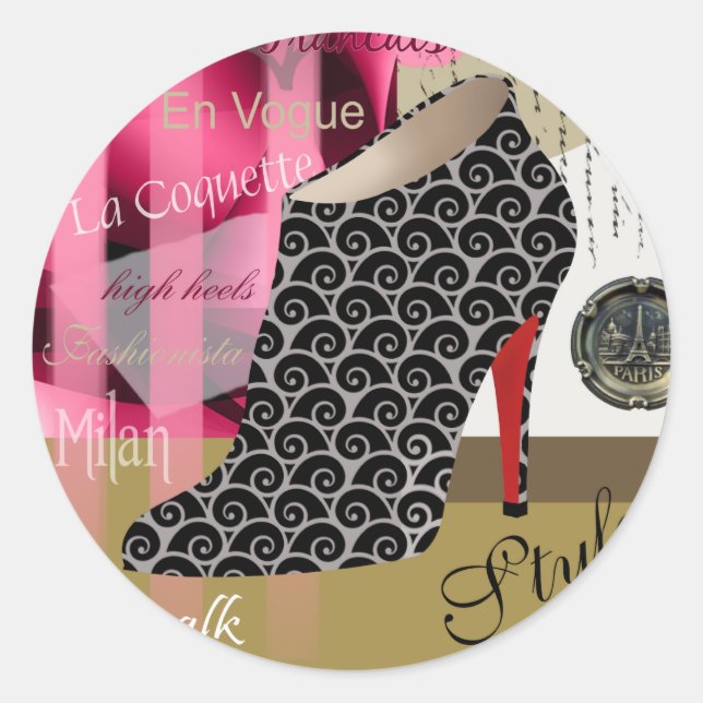 Haute Couture Sticker (Front)
