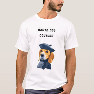 Haute dog couture Funny Dog T-Shirt