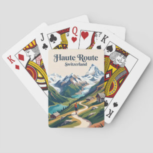 Haute Route Switzerland Playing Cards