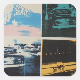 Havana 1 square sticker