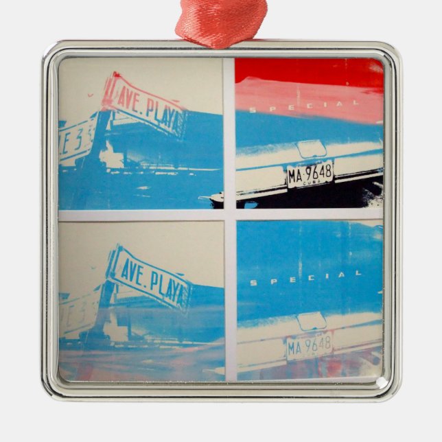 Havana 5 metal tree decoration (Front)