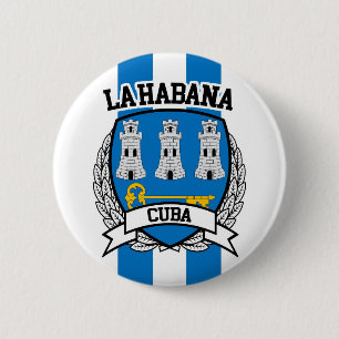 Havana 6 Cm Round Badge