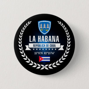 Havana 6 Cm Round Badge