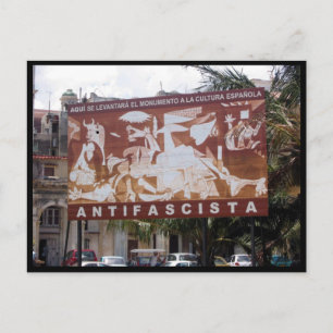 havana antifascista postcard