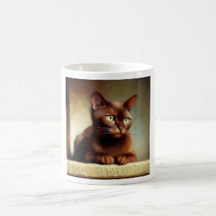 Havana Brown Cat  Coffee Mug