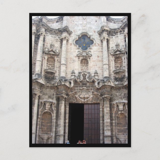 havana cathedral postcard (Front)