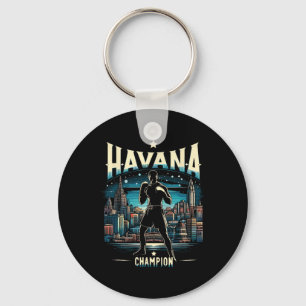 Havana Champion Cuban Boxing Spirit City Key Ring
