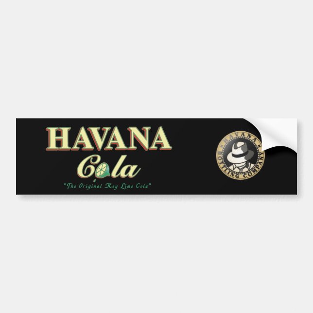 HAVANA COLA BUMPER STICKER (Front)