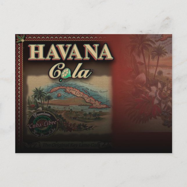 Havana Cola Post Card (Front)