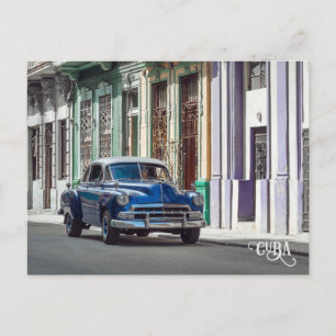 Havana CUBA Car Postcard