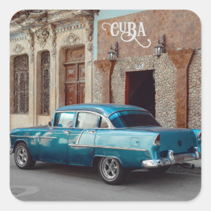 Havana CUBA Car Square Sticker