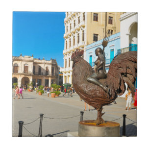 Havana, Cuba Ceramic Tile