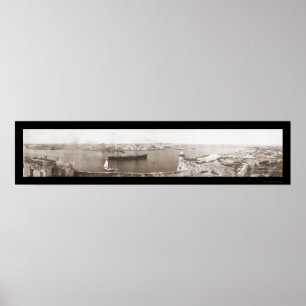 Havana, Cuba Departure Photo 1911 Poster