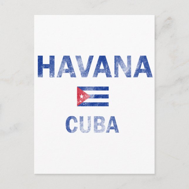 Havana Cuba Designs Postcard (Front)