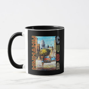 Havana Cuba Fine Art - Capitolio Woman Mug