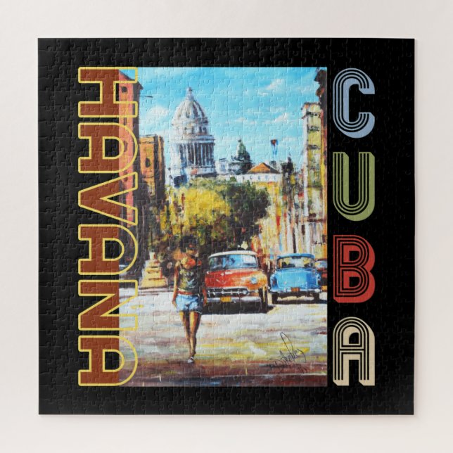 Havana Cuba Fine Art - National Capital Jigsaw Puzzle (Vertical)