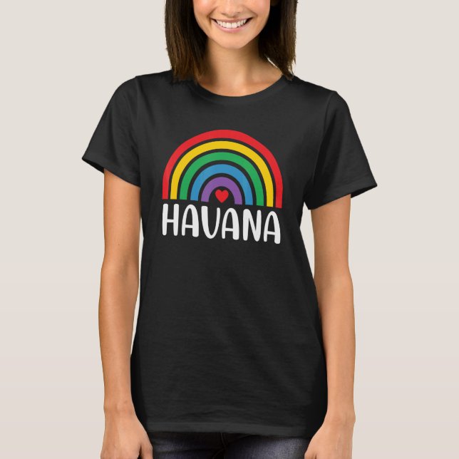 Havana Cuba for Women Travel T-Shirt (Front)