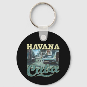 Havana Cuba Graffiti Street Art - Love Habana Key Ring
