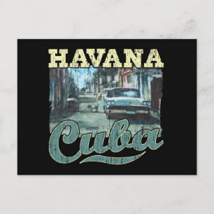 Havana Cuba Graffiti Street Art - Love Habana Postcard