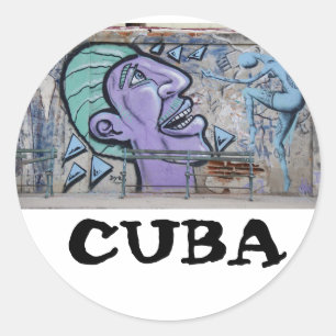 Havana Cuba Graffitti sticker