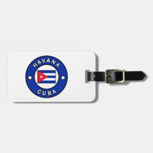 Havana Cuba Luggage Tag