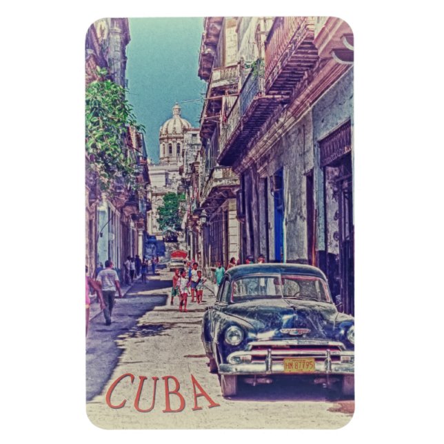 Havana Cuba Magnet (Vertical)